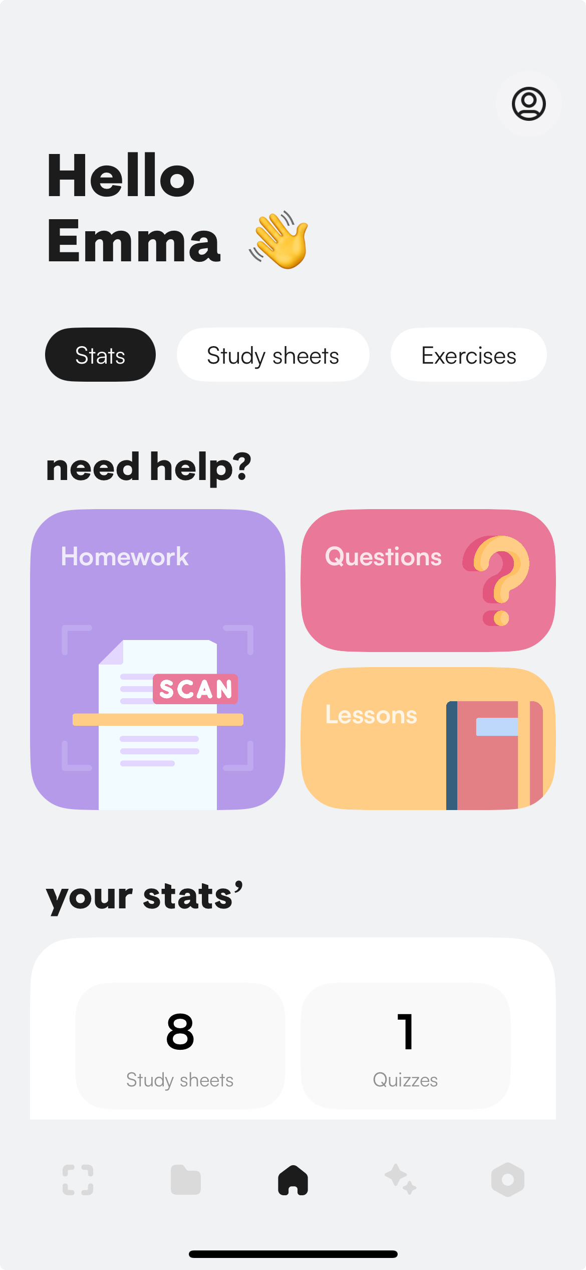 Acuity App Interface